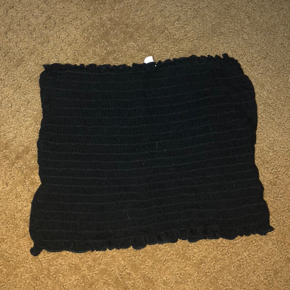 black tube top